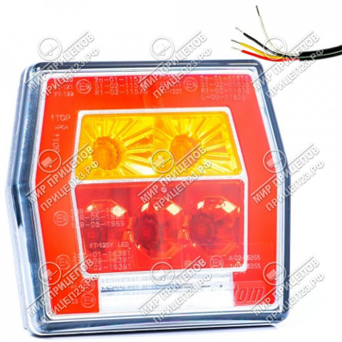 Фонарь задний FT-122 T LED